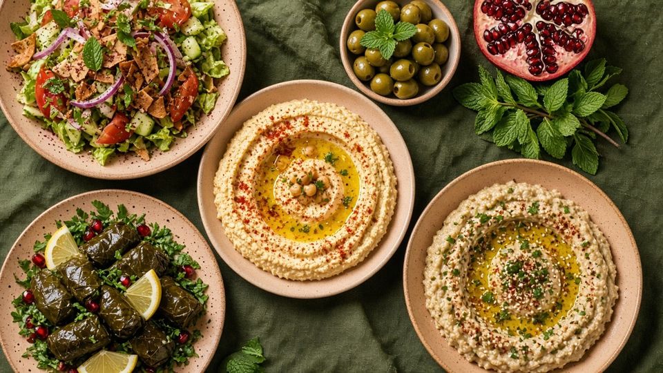 Weekend mezze board